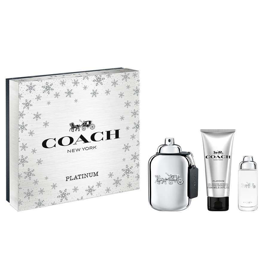 COACH PLATINUM 3 Piece Set