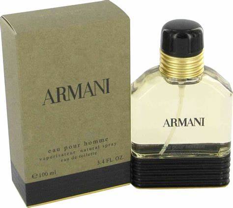 ARMANI POUR HOMME Eau De Toilette Spray