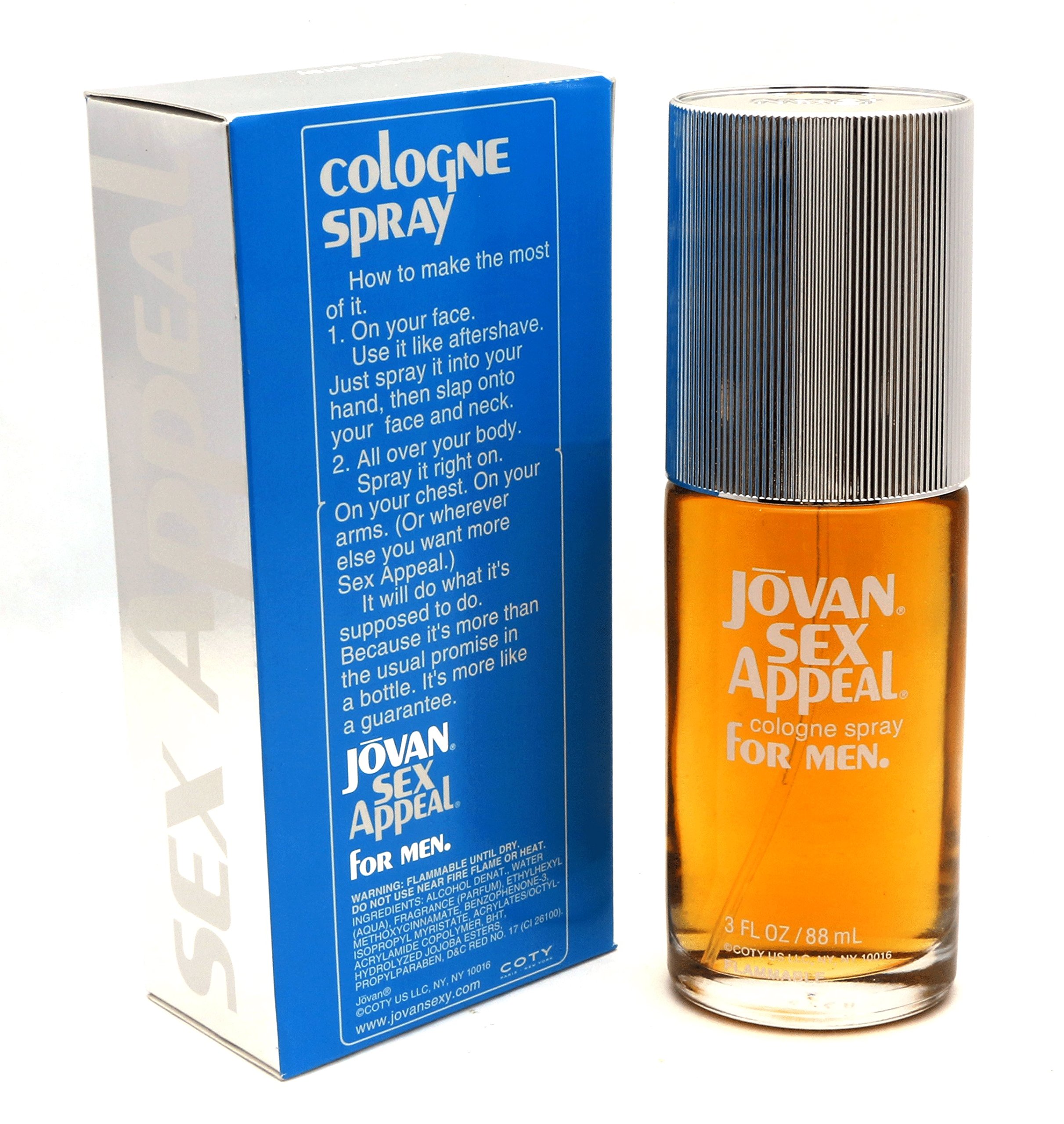 JOVAN SEX APPEAL Eau de Cologne Spray